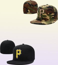 2021 Pirates P letter Baseball caps gorras bones for men women fashion sports hip pop top quality Fitted Hats5255301
