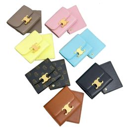 Designer Card Holder Leather Woman Mens Card Holders Coin Purses Wallets Passport Holders Key Pouch Chain Wristlets Card Case Pocket Gift Wallet Coin Bags