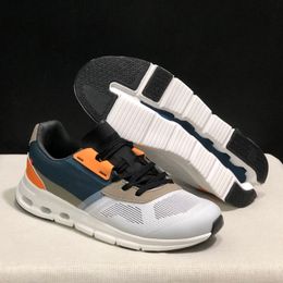 New Fashion Designer Ivory white dark blue splice casual Tennis shoes for men and women ventilate Running shoes Lightweight Slow shock Sneakers dd0506A 36-45 11