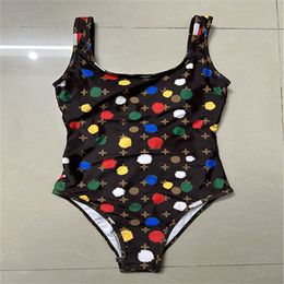 Luxury Printed Designer Bikinis Swimwear Sexy One Piece Swimsuits Womens Beach Underwear Padded Swimwear Suits #300