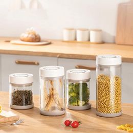 Storage Bottles Vacuum Sealing Jars Electric Food Can Multi-Use Sealed Preservation Kitchen Organizer For Candys Nuts Beans