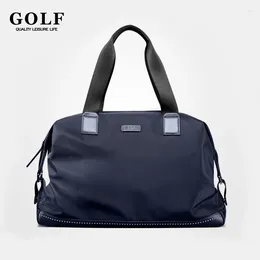 Duffel Bags Cool Travel Bag Men Short Trip Luggage Handbag Nylon Business Laptop Large Capacity Fitness Waterproof Leather