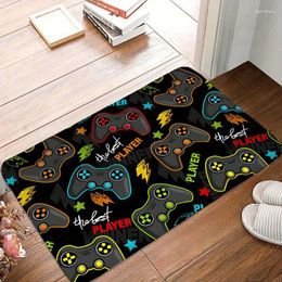 Carpets 1pc Video Game Controller Floor Mat Washable Gamer Rug For Boys Bedroom Living Room Bathroom Child Non-slip Carpet Hom Decor