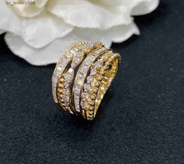 Fashion Hiphop Cross Band Ring With Baguette Round Diamond Full Hand Stone Setting In 18K Gold