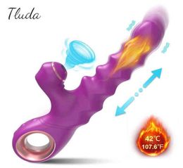 NXY Vibrators Thrusting Heating for Women Dildo Clitoris Sucker G Spot Vibrator Female Vacuum Stimulator Sex Toys Goods Adult 18 08304425