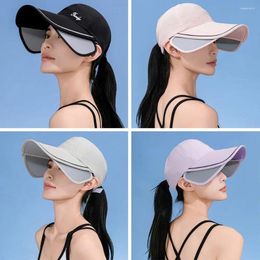 Wide Brim Hats Breathable Baseball Cap Summer Casual Beach Hat Sports UV Protection Running