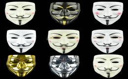 Halloween Party Mask V for Vendetta Mask Full Face Mask Adult Costume party Accessory 5033636