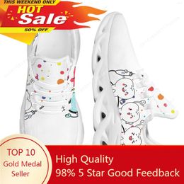 Casual Shoes Trend Women Flats Cartoon Dentist Tooth Pattern Breathable Mesh Female Sneakers Zapatos Mujer 2024