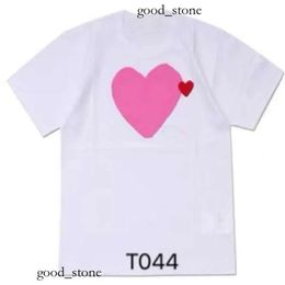 cdgs shirt Designer Play T Shirt COMMES DES GARCONS Cotton Fashion Brand Red Heart Embroidery T-Shirt Women's Love Sleeve Couple Short Sleeve Men Play cdgs hoodie 745