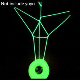 Yoyo 5 pieces of luminous rope yoyo string luminous rope yoyo rope childrens classic toy gifts Y240518
