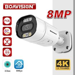 Wireless Camera Kits 4K 8MP ultra high definition 28MM H265 POE IP camera 5MP 3MP XMeye application AI motion detection bidirectional audio outdoor bulle J240518