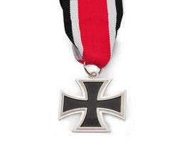 18131939 Germany Cross Medal Craft Military Knight Oak Leaf Swords Iron Cross Pin Badge With Red Ribbons2121382