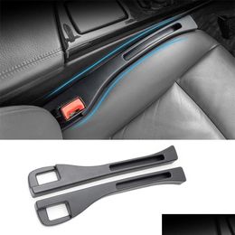 Other Interior Accessories 2024 Car Seat Gap Filling Material Side Seam Plug Strip Leak Proof Suitable For Storing Mobile Phone Deco Dh9Qo