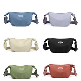 2024 New top Designer minimalist and fashionable shoulder men women's outdoor portable crossbody versatile commuting dumpling bag casual nylon backpack