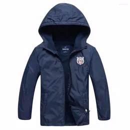 Jackets Brand Spring Windproof Waterproof Fleece Baby Boys Children Outerwear Child Coat Kids Outfits For 3-14 Years Old