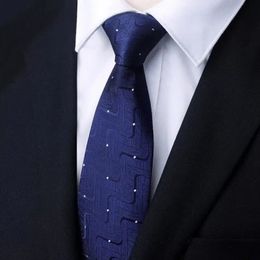 Men Ties Necktie 8cm Slim Narrow Lazy Zipper Tie Easy To Pull Rope Neckwear Cravates Tie Business Mans Wedding Dress Necktie 240506