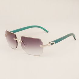 B8100906 solid wood blue temples sunglasses decorative wooden frame sunglasses all natural sunglasses size: 56-18-135mm