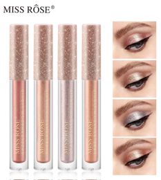 Single liquid glitter eyeshadow Cylindrical Eyeliner Pearlescent Shimmer Metallic Brighten Easy to Wear Miss Rose Eyes Makeup7617165