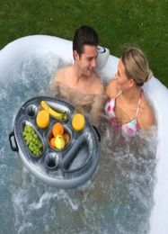 Inflatable Spa Bar Tub Spas Floating Drinks and Food Holder Tray Life Range6003972