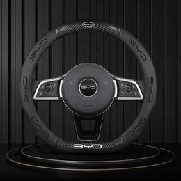 Steering Wheel Covers Suitable for BYD HAN ATTO3 highquality car steering wheels leather covers steering wheel protective covers and automotive accessories T2405