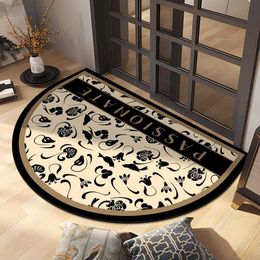 Carpets American style bathroom diatomaceous mud floor mat wear-resistant and durable water absorbing foot household non slip H240517