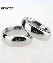 NXYCockrings 4045mm Men Donut Cock Ring Delay Metal Stainless Steel Ejaculation Hard Lock Penis Enlargement Sex Toys 11268652332