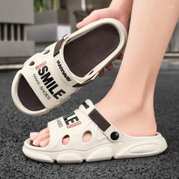 Casual Shoes 2024 Non-slip Outside Wear Men's EVA Soft Sole Two Lovers Driving Lazy Sandals Women Not Tired Feet