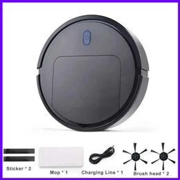 Robotic Vacuums 3 in 1 Smart Vacuum Cleaner Sweeping Robot Wet Dry Automatic 1500PA Wireless Strong Powerful Suction Cleaning Mopping Tools J240518