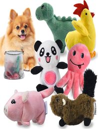 Dog Toys Chews Squeaky For Puppy Small Medium Dogs Stuffed Samll Bk With 12 Plush Pet Toy Set Cute Safe Chew Pack Puppies Teet Mxh7342595