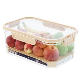 Storage Bottles Food Containers With Lids Leak Proof BPA-Free Fridge Organisers Suitable For Salad Cheese Lettuce