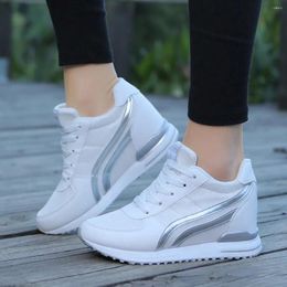 Casual Shoes 2024 Fashion Women's Breathable Height-increasing Wedge Heel Thick Sole Sneakers