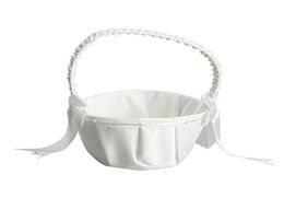 Wedding Basket Flower Girl Basket for Ceremony Wedding Decoration Love Case SatinGirl Basket Container8538072