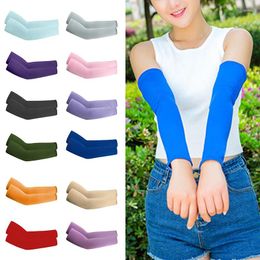 Knee Pads 1Pair Arm Sleeves Warmers Sports Sun UV Protection Hand Cover Cooling Warmer Running Fishing Cycling Skin