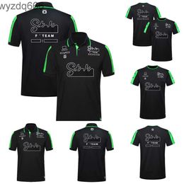F1 Formula One Short-sleeved T-shirt 2024 Racing Team Drivers Suit Polo Shirt I7ab