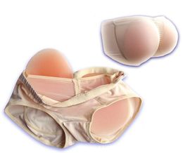Silicone Butt Pads Enhancer False Ass Lift Fake Buttocks Padded Panties Hip Push Up Underwear Breast Form Skin Colour 6872391