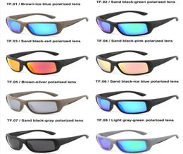 Whole FantailTR90 Polarised Sunglasses Car Driving Buffalo Horn Outdoor Top Quality Lens Men Women Design Sport Eyeglasses Wit1437047