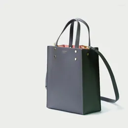 Evening Bags Korean Tote Bag Office Lady Leather Work Handbags Big Hand For Women 2024 Female City Shopper Crossbody