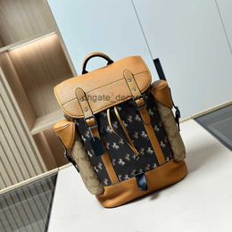 Backpack Style CPrint Luxury Travel Bag Designer Duffel Backpack Bag Men Women Leather Backpacks Schoolbag Knapsack Fashion Back Pack Shoulder Student Book Bag 19