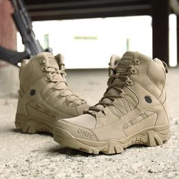 Mens combat boots explosion-proof and bulletproof army boots hiking sports shoes safety shoes outdoor Labour 240507