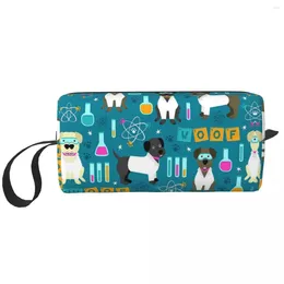 Cosmetic Bags Lab Assistants Makeup Bag Organizer Storage Dopp Kit Toiletry For Women Beauty Travel Pencil Case