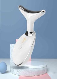 3 Colours Neck and Face Lifting Tool Led Pon Therapy Massager Skin Tightening Machine AntiWrinkle Care Tools 2205201755035