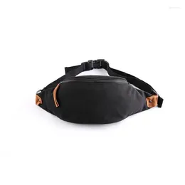 Waist Bags 2024 Est Men Outdoor Canvas Chest Bag Crossbody Shoulder Pack Sling Backpack For Sports