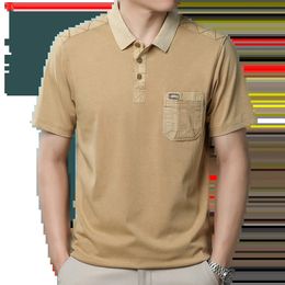 2023 brand fashion cotton big pocket mens clothes polo shirts for men shirt short sleeve tops tee clothing 428 240507