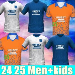 24 25 Glasgow Rangers Soccer Jerseys 2024 2025 Home blue Sakala KENT TAVERNIER MORELOS COLAK Hogan Football Shirt men Kids Kit fans player version camiseta