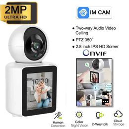 Wireless Camera Kits C30 baby monitor WIFI camera 2MP bidirectional voice and video call AI mobile detection crying detection PTZ 350 AI safe home WiFi cam J240518