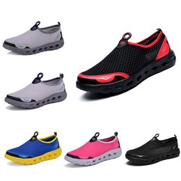 Free shipping big size men womens casual shoes Breathable shoe for women black white brown Slip-on shoe Minimalist black brown yellow GAI