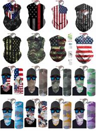 DHL Face Mask Cover Neck Gaiter Scarf with Filters Unisex Seamless Rave Bandana Tube Headwear for Fishing Cycling Hiking Head4225883