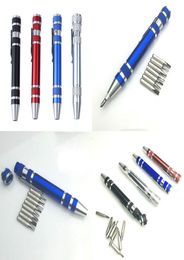 Professional Multifunction Repair Tools 8 In 1 Precision Screwdriver Bit Set Maintenance Kit Portable Pocket Tools c4024142817