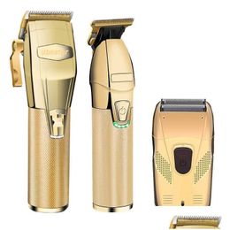 Hair Trimmer Electric Clipper For Men Rechargeable Shaver Beard Barber Cutting Hine Drop Delivery Products Care Styling Tools Otxln