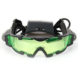 Sunglasses ASDSNight Vision Scope With Flipout LED Blue For Activities At Night Especially Children039s Games3428183